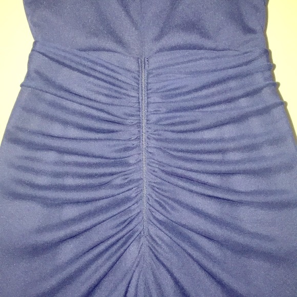 Camille Navy Chiffon Formal Gown - Picture 7 of 7